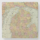 Michigan 3 stenen onderzetter (Voorkant)