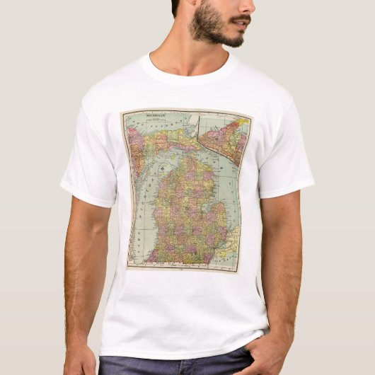 Michigan 3 t-shirt (Voorkant)