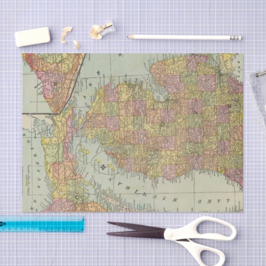 Michigan 3 tissuepapier (Craft)