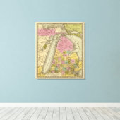 Michigan 4 canvas afdruk (Insitu (Houten vloer))