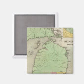 Michigan 4 magneet (Voorkant / Achterkant)