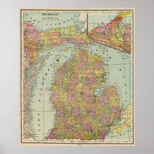 Michigan 4 poster (Voorkant)