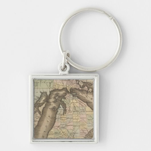 Michigan 4 sleutelhanger (Voorkant)