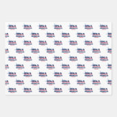 Michigan, 50 Staten, Liberty Bell Inpakpapier Vel (Voorkant)