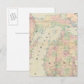 Michigan 7 briefkaart (Voorkant / Achterkant)