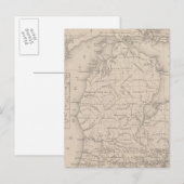 Michigan 9 briefkaart (Voorkant / Achterkant)