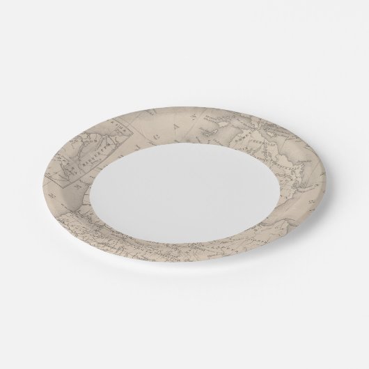 Michigan 9 papieren bordje (Gekanteld)