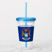 Michigan Acryl Drinkbeker (Voorkant)