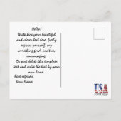 Michigan American staat op een kaart en nuttige in (Achterkant)