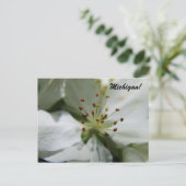 Michigan Apple Blossom Briefkaart (Staand voorkant)