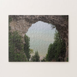 Michigan Arch Rock Geology Foto Legpuzzel