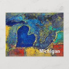 Michigan Artwork Briefkaart