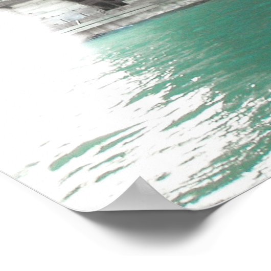 Michigan Ave Bridge Poster (Hoek)