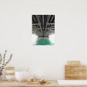 Michigan Ave Bridge Poster (Keuken)