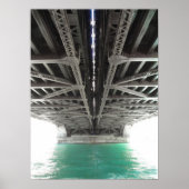 Michigan Ave Bridge Poster (Voorkant)