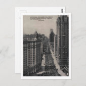 Michigan Ave, Chicago IL, Illinois  Briefkaart (Voorkant / Achterkant)