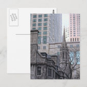 Michigan Avenue Chicago Briefkaart (Voorkant / Achterkant)
