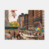 Michigan Avenue, Chicago door John Falter Deurmat (Voorkant)