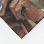 Michigan Avenue, Chicago door John Falter Fleece Deken (Hoek)