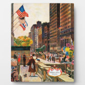 Michigan Avenue, Chicago door John Falter Fotoplaat (Voorkant)