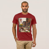 Michigan Avenue, Chicago door John Falter T-shirt (Voorkant volledig)