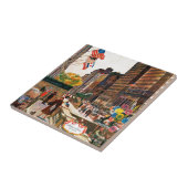 Michigan Avenue, Chicago door John Falter Tegeltje (Zijkant)