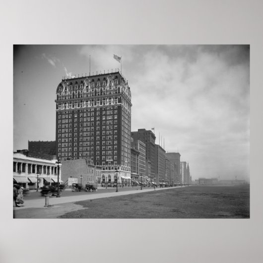 Michigan Avenue Poster (Voorkant)