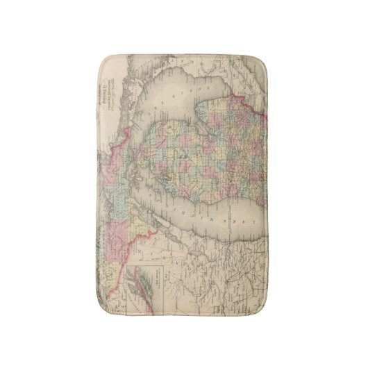 Michigan Badmat (Voorkant Verticaal)