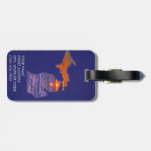 MICHIGAN BAGAGELABEL (Achterkant horizontaal)