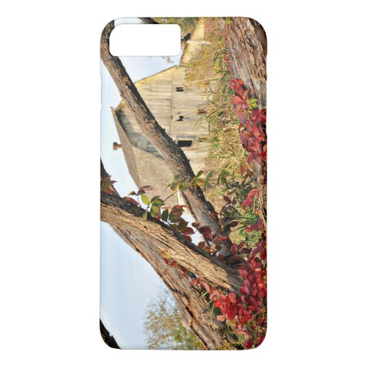 Michigan barn in herfst Case-Mate iPhone case (Achterkant)