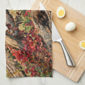 Michigan Barn in Herfst Theedoek (Quarter Fold)