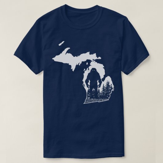 Michigan Bigfoot T-shirt (Design voorkant)