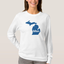 MICHIGAN BLUE STATE T-SHIRT