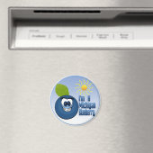 Michigan Blueberry Magneet (Insitu (Vaatwasser))