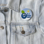 Michigan Blueberry Ronde Button 5,7 Cm (In situ)