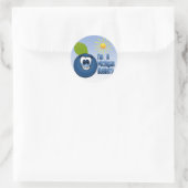 Michigan Blueberry Ronde Sticker (Tas)