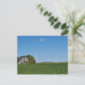 Michigan boerderij briefkaart (Staand voorkant)