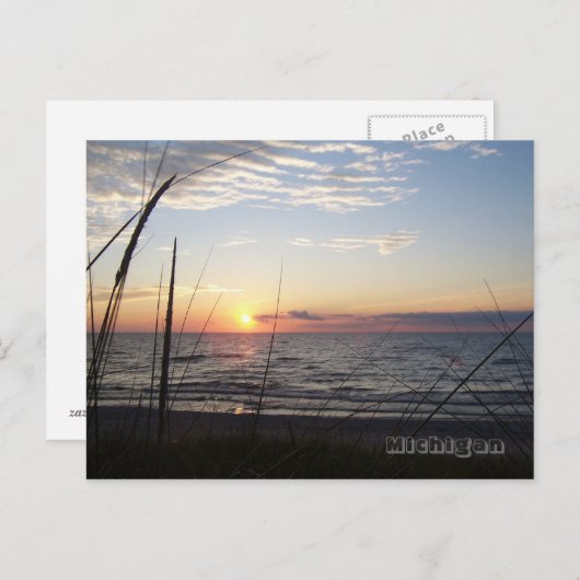 Michigan Briefkaart (Voorkant / Achterkant)