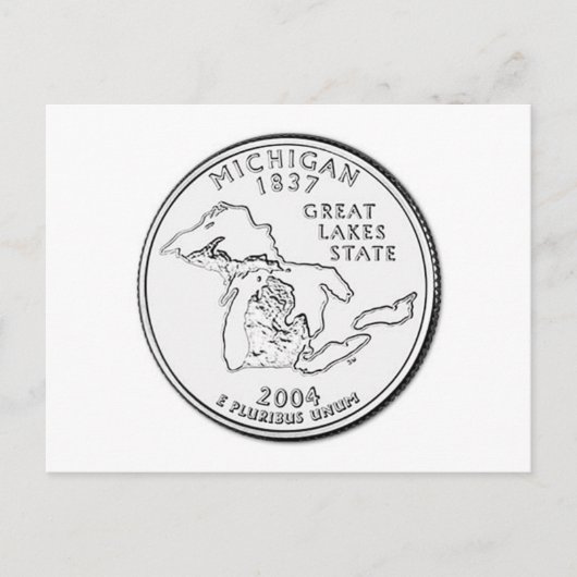 Michigan Briefkaart (Voorkant)