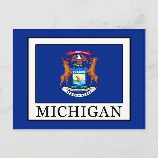 Michigan Briefkaart (Voorkant)