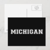 Michigan Briefkaart (Voorkant / Achterkant)