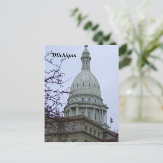 Michigan Briefkaart (Staand voorkant)
