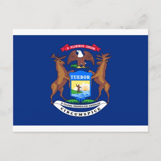 Michigan Briefkaart (Voorkant)