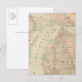 Michigan Briefkaart (Voorkant / Achterkant)