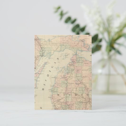 Michigan Briefkaart (Staand voorkant)