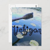 Michigan Briefkaart (Voorkant / Achterkant)