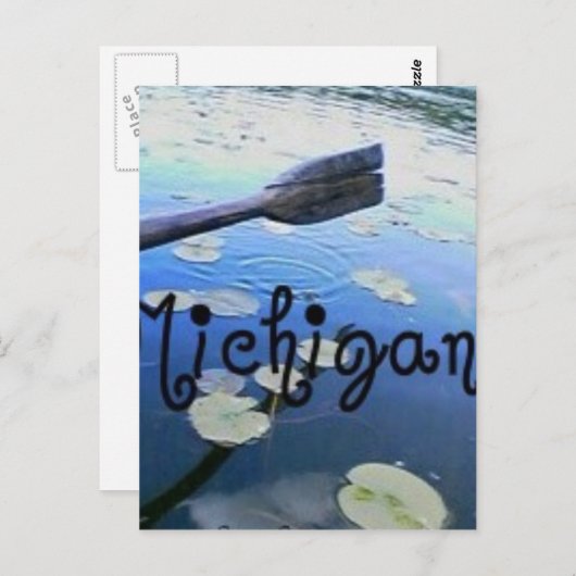 Michigan Briefkaart (Voorkant / Achterkant)