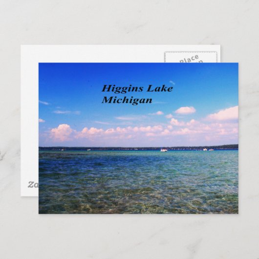 Michigan Briefkaart (Voorkant / Achterkant)