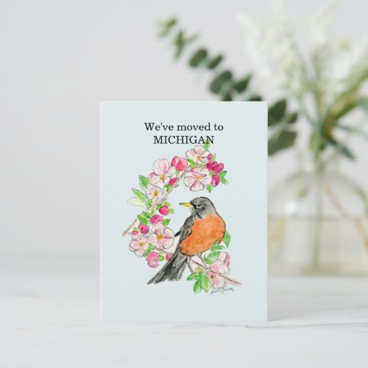 Michigan Briefkaart (Staand voorkant)