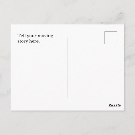 Michigan Briefkaart (Achterkant)